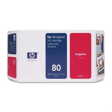 Hp 80-C4874A Kırmızı Orjinal Kartuş - Eski Tarihli