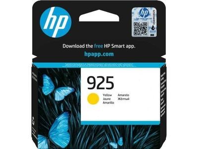 HP 925 (4K0V8PE) Sarı Orjinal Kartuş