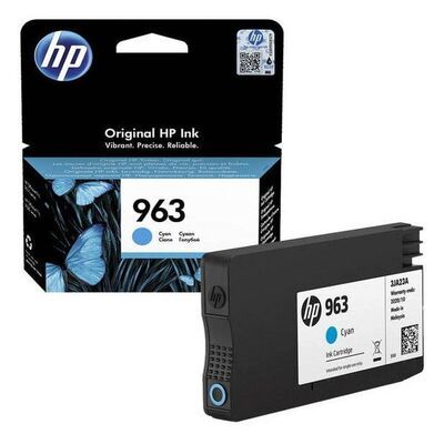 Hp 963-3JA23AE Mavi Orjinal Kartuş