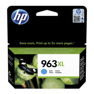 Hp 963XL-3JA27AE Mavi Orjinal Kartuş Yüksek Kapasiteli