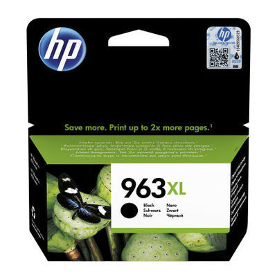 Hp 963XL-3JA30AE Siyah Orjinal Kartuş Yüksek Kapasiteli