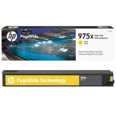 Hp 975X-L0S06AA Sarı Orjinal Kartuş Yüksek Kapasiteli