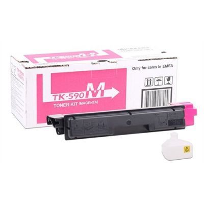 Kyocera TK-590 Kırmızı Orjinal Toner