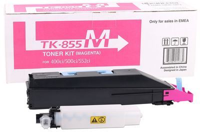 Kyocera TK-855 Kırmızı Orjinal Toner