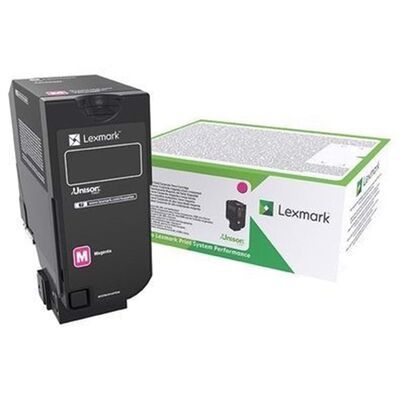 Lexmark 84C5HME Kırmızı Orjinal Toner Yüksek Kapasiteli