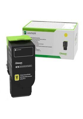 Lexmark 84C5HYE Sarı Orjinal Toner Yüksek Kapasiteli