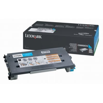 Lexmark C500-C500H2CG Mavi Orjinal Toner