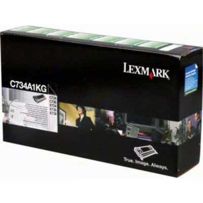 Lexmark C734-X734-C734A1KG Siyah Orjinal Toner