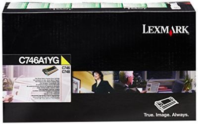 Lexmark C746-C748-C746A1YG Sarı Orjinal Toner