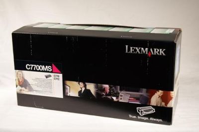 Lexmark C770-C772-X772-C7700MS Kırmızı Orjinal Toner