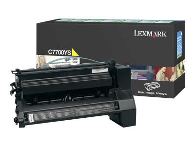 Lexmark C770-C772-X772-C7700YS Sarı Orjinal Toner