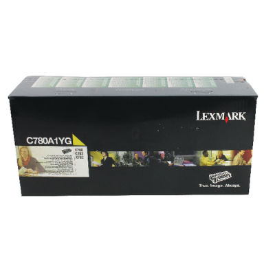 Lexmark C780-C782-X782-C780A1YG Sarı Orjinal Toner