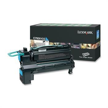 Lexmark C792-C792X1CG Mavi Orjinal Toner Yüksek Kapasiteli
