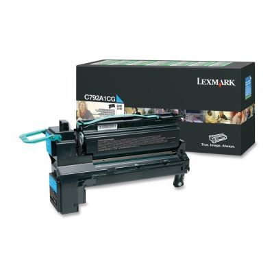 Lexmark C792-X792-C792A1CG Mavi Orjinal Toner