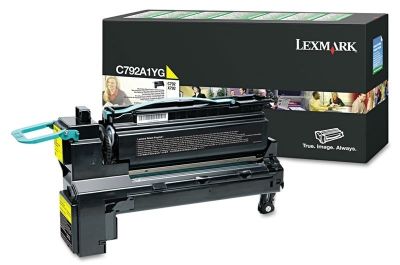 Lexmark C792-X792-C792A1YG Sarı Orjinal Toner