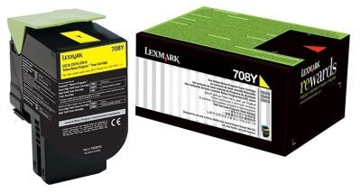 Lexmark CS310-70C80Y0 Sarı Orjinal Toner