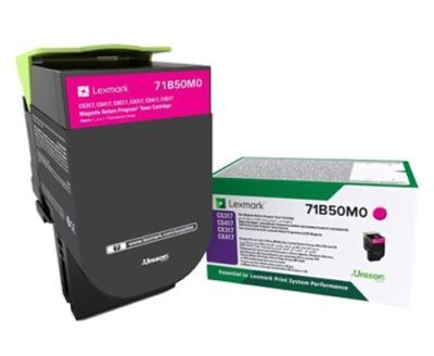 Lexmark CS317-71B50M0 Kırmızı Orjinal Toner