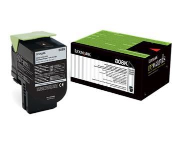 Lexmark CX310-80C80K0 Siyah Orjinal Toner