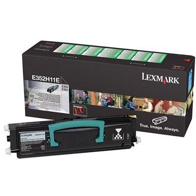 Lexmark E352-E352H11E Siyah Orjinal Toner Yüksek Kapasiteli