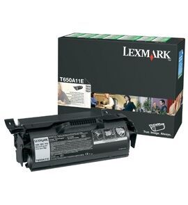 Lexmark T650-T650A11E Siyah Orjinal Toner