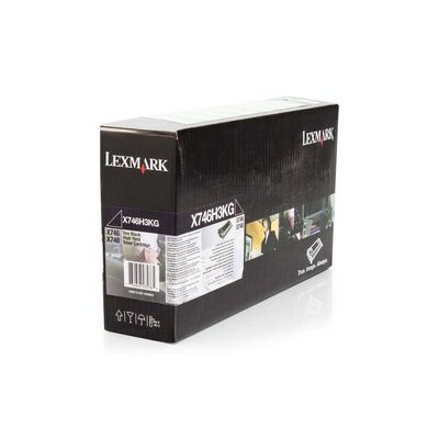 Lexmark X746-X748-X746H3KG Siyah Orjinal Toner