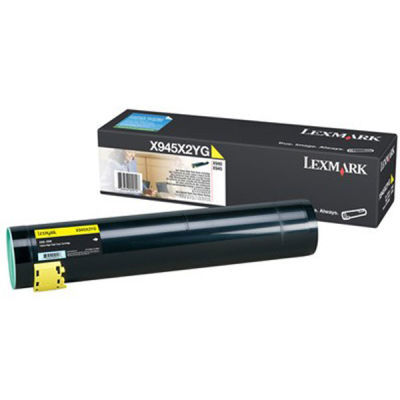 Lexmark X940-X945-X945X2YG Sarı Orjinal Toner