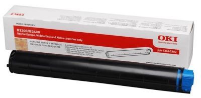Oki B2200-B2400-43640307 Siyah Orjinal Toner