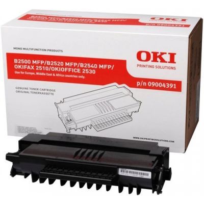 Oki B2500-B2540-09004391 Siyah Orjinal Toner Yüksek Kapasiteli