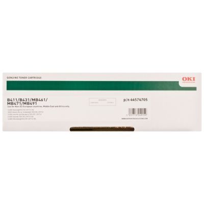 Oki B411-MB461-44574705 Siyah Orjinal Toner