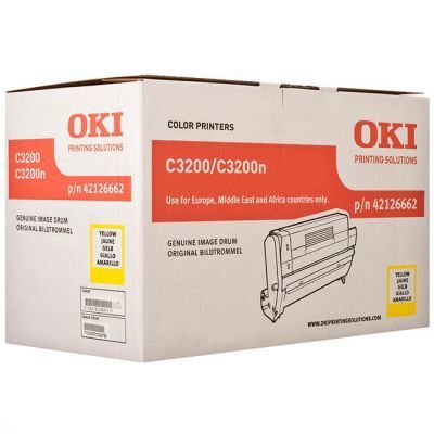 Oki C3200-42126662 Sarı Orjinal Drum Ünitesi