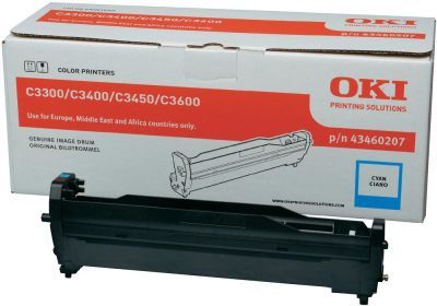 Oki C3400-C3600-43460207 Mavi Orjinal Drum Ünitesi
