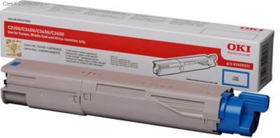 Oki C3520-MC350-43459375 Mavi Orjinal Toner