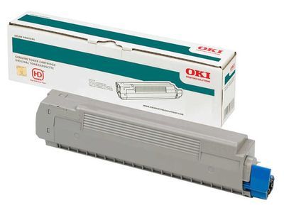 Oki C5250-C5450-42804570 Sarı Orjinal Toner