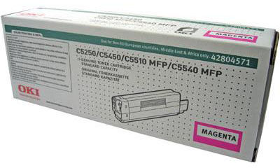 Oki C5250-C5450-42804571 Kırmızı Orjinal Toner