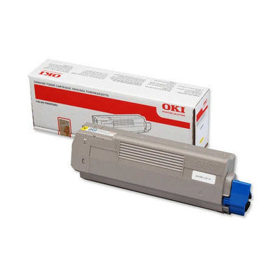 Oki C532-MC563-46490629 Sarı Orjinal Toner Yüksek Kapasiteli