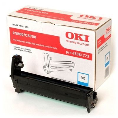 Oki C5550-C5800-C5900-43381723 Mavi Orjinal Drum Ünitesi