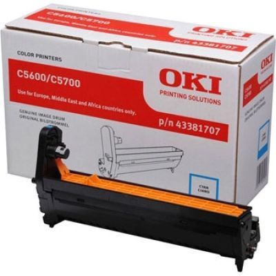 Oki C5600-C5700-43381707 Mavi Orjinal Drum Ünitesi