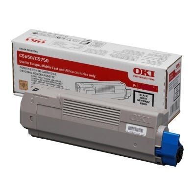Oki C5650-C5750-43865740 Siyah Orjinal Toner