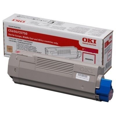 Oki C5650-C5750-43872322 Kırmızı Orjinal Toner
