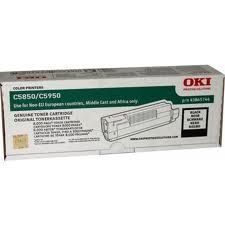 Oki C5850-C5950-43865744 Siyah Orjinal Toner