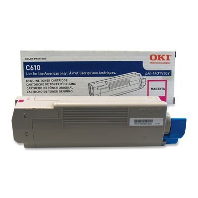 Oki C610-44315302 Kırmızı Orjinal Toner