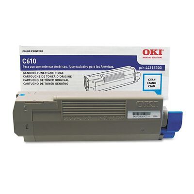 Oki C610-44315303 Mavi Orjinal Toner