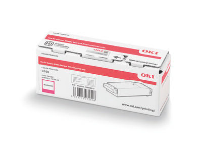 Oki C650-9006128 Kırmızı Orjinal Toner