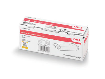 Oki C650-9006129 Sarı Orjinal Toner