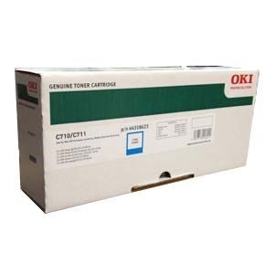 Oki C710-C711-44318623 Mavi Orjinal Toner