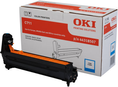 Oki C711-44318507 Mavi Orjinal Drum Ünitesi