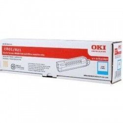 Oki C801-C821-44643007 Mavi Orjinal Toner