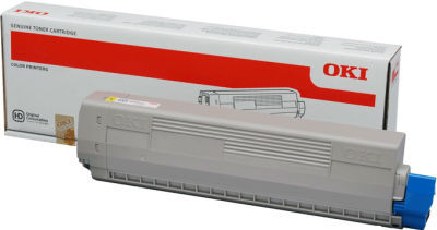 Oki C831-C841-44844505 Sarı Orjinal Toner