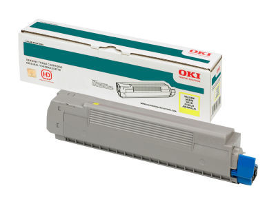 Oki C833-C843-46443113 Sarı Orjinal Toner Yüksek Kapasiteli