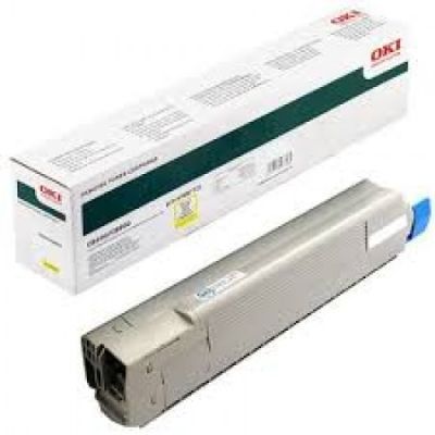 Oki C8600-C8800-43487721 Sarı Orjinal Toner